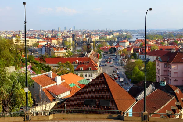 Panorama pražské — Stock fotografie