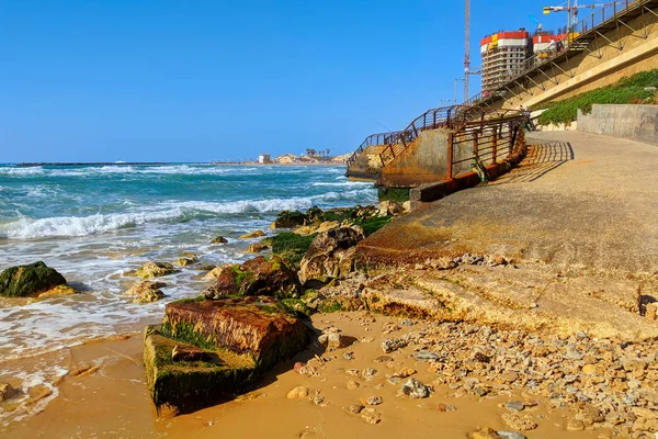 Akdeniz kıyıları. — Stok fotoğraf