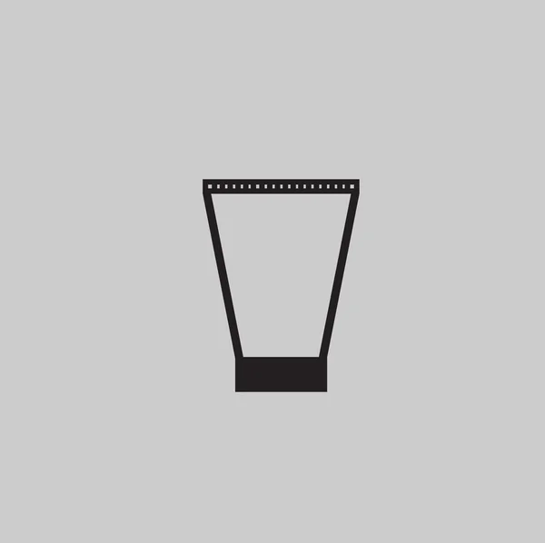 Simple tube  icon — Stock vektor