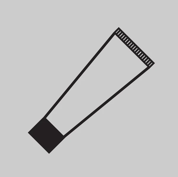 Icono de tubo simple — Vector de stock
