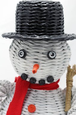 Noel dekoratif kardan adam