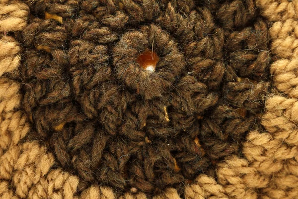Texture tricotée fond gros plan — Photo
