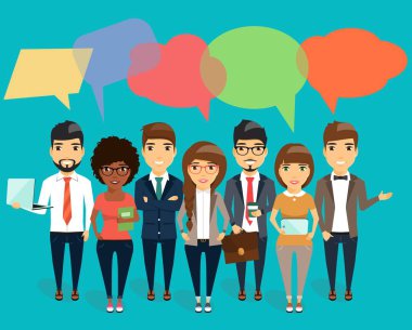  Modern genç iş diyalog kavramını