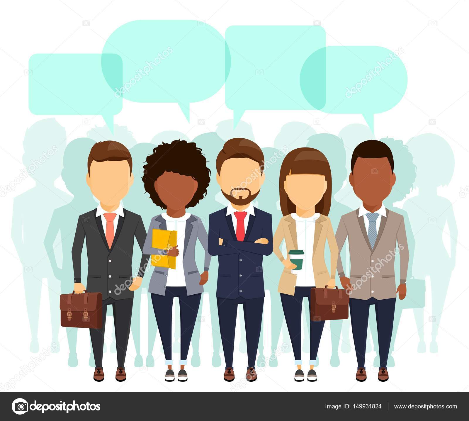 A Group Of Office Staff Lined Up Stock Vector Image By C Denisillin A Group Of Office Staff Lined Up Stock Vector Image By C Denisillin