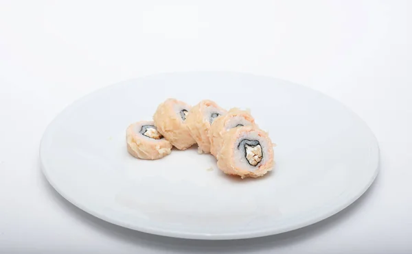 Läcker Och Vacker Sushi Tallrik — Stockfoto