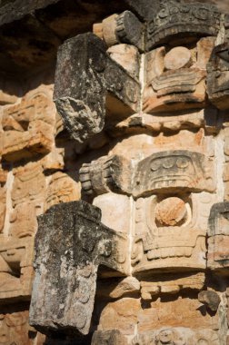 Chaac heykel Kabah, Yucatan, Meksika için