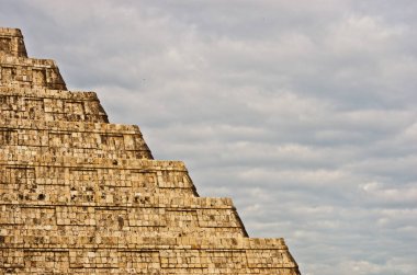 Chichen Itza, Yucatan, Meksika için piramit