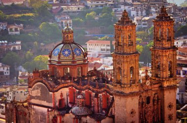 Taxco'da Santa Prisca kilisede