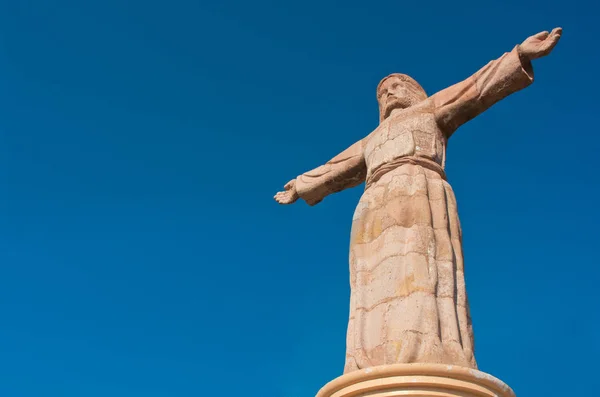 Monumentaler Christus auf den Atachi-Hügeln — Stockfoto