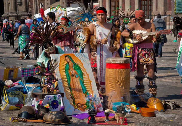 Den Panny Marie z Guadalupe — Stock fotografie