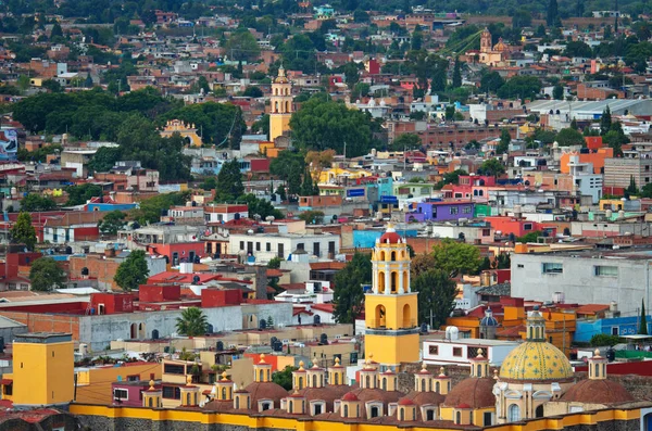 Vista aérea de Cholula en Puebla — Foto de Stock