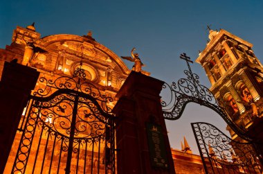 Gece Katedrali'nde Puebla 