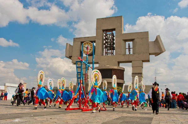 Fiesta patronális San Juan Diego Cuauhtlatoatzin — Stock Fotó