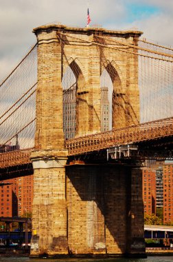 New York 'taki Brooklyn Köprüsü