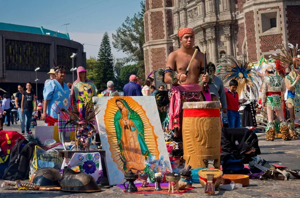 A szűz a Guadalupe napja — Stock Fotó