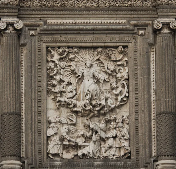 Elementos de la hermosa Catedral en el Zócalo — Foto de Stock