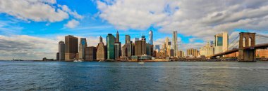 Brooklyn Köprüsü ve new york