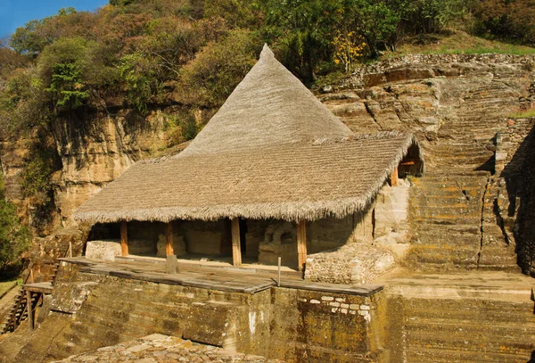 Sitio arqueológico en México — Foto de Stock