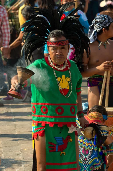 Day of the Virgin of Guadalupe in Mexico City — Stock Photo, Image