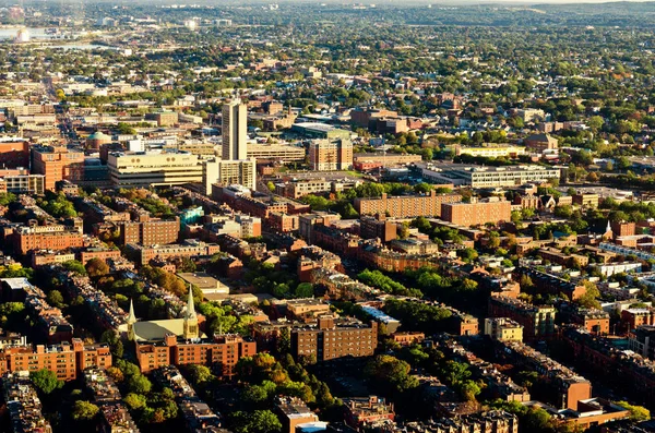 Top view of Boston — Stock Photo, Image