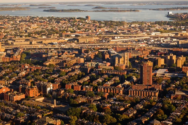 Vista superior de Boston — Foto de Stock