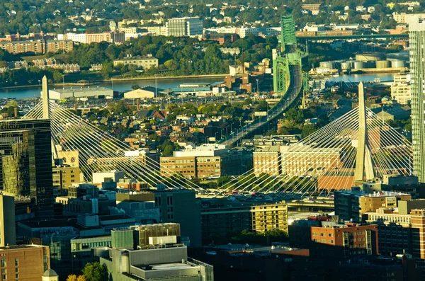 Vista dall'alto di Boston — Foto Stock