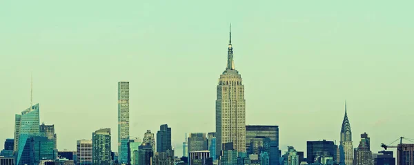 Manhattan skyline panorama — Stok fotoğraf