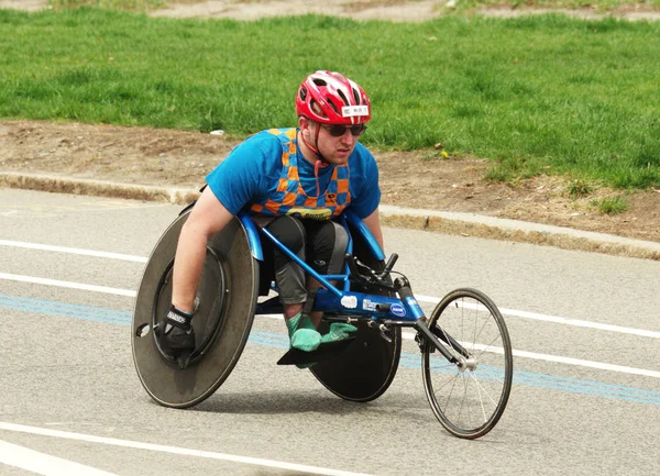 Wheelchair racing man