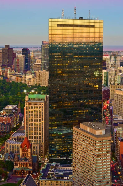 Top view of Boston — Stock Photo, Image