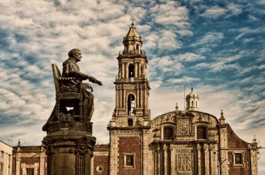 Mexico City'de Santo Domingo Kilisesi