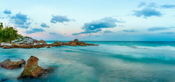 Mar Caribe al atardecer —  Fotos de Stock