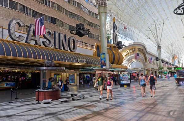 Fremont street στο Λας Βέγκας — Φωτογραφία Αρχείου