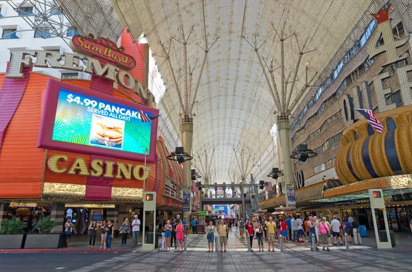 Fremont street στο Λας Βέγκας — Φωτογραφία Αρχείου