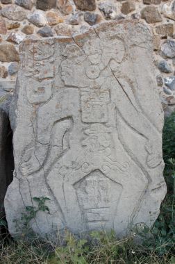 Monte Alban kalıntıları 