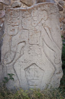 Monte Alban kalıntıları 