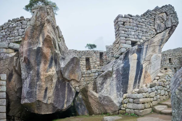 Tempel des Kondors, in machu picchu — Stockfoto