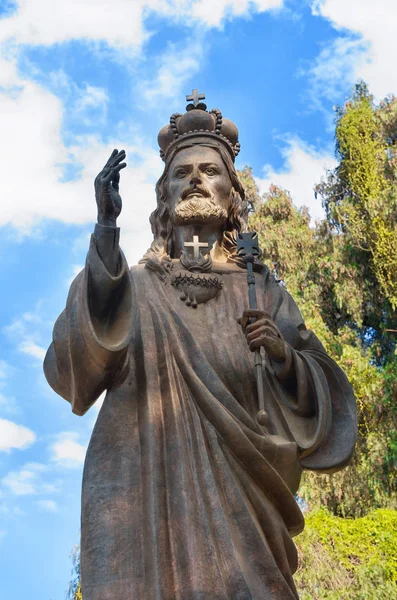Statue Cristo Rey à Mexico — Photo