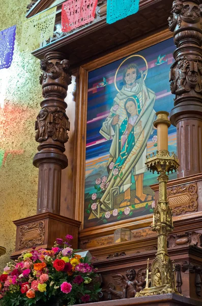 Indians Chapel at La Villa de Guadalupe — Stock Photo, Image