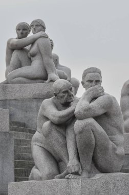 vigeland Park Oslo heykeller