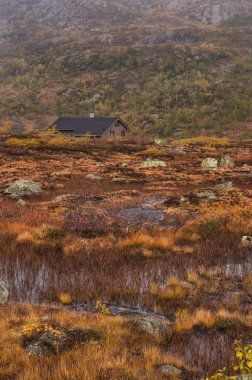 Dağlar kırsal dağ kabin