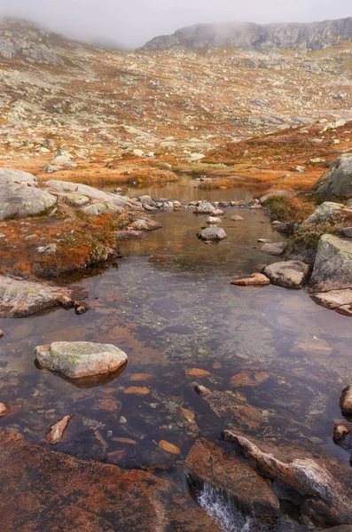 Landskap i berg. Norge — Stockfoto