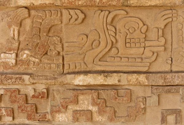 Mesoamerikanska arkeologiska platsen. — Stockfoto