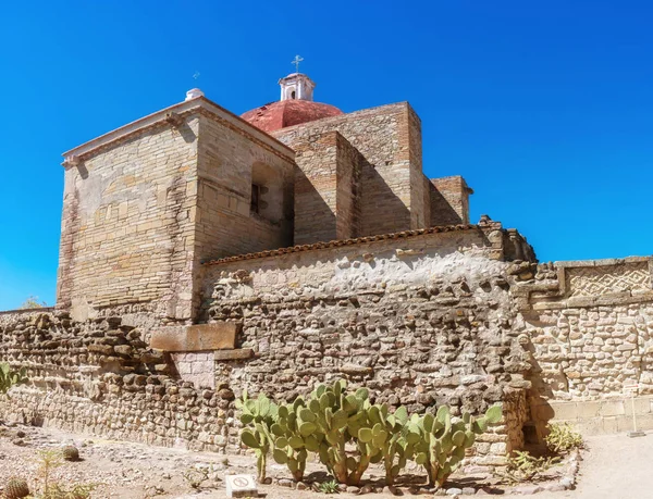 Εκκλησία του Αγίου Παύλου στο Mitla — Φωτογραφία Αρχείου