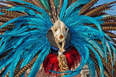 Traditional Aztec decorations clipart