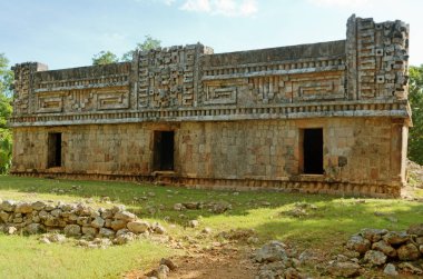 Xlapak arkeolojik Yucatan Yarımadası, Meksika.
