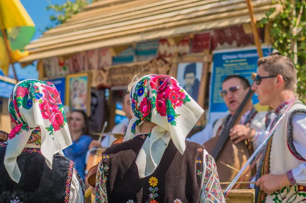 Internationella boycos festival i Turka, Ukraina. — Stockfoto