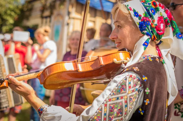 Международный фестиваль бойкосов в Турке, Украина . — стоковое фото