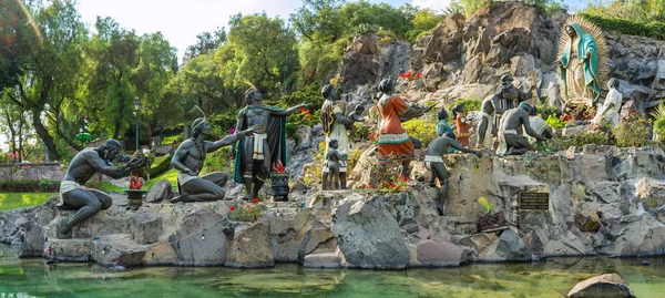 Mexiko Stadt Mexiko November 2016 Monument Ofrenda Tipi Garten Werk — Stockfoto