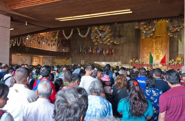 Mexico City Mexico December 2016 Celebration Day Virgin Guadalupe Mass — Stock Photo, Image