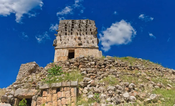 Labna Kolumbusz Előtti Maja Civilizáció Mezoamerikai Régészeti Lelőhelye Szertartási Központja — Stock Fotó